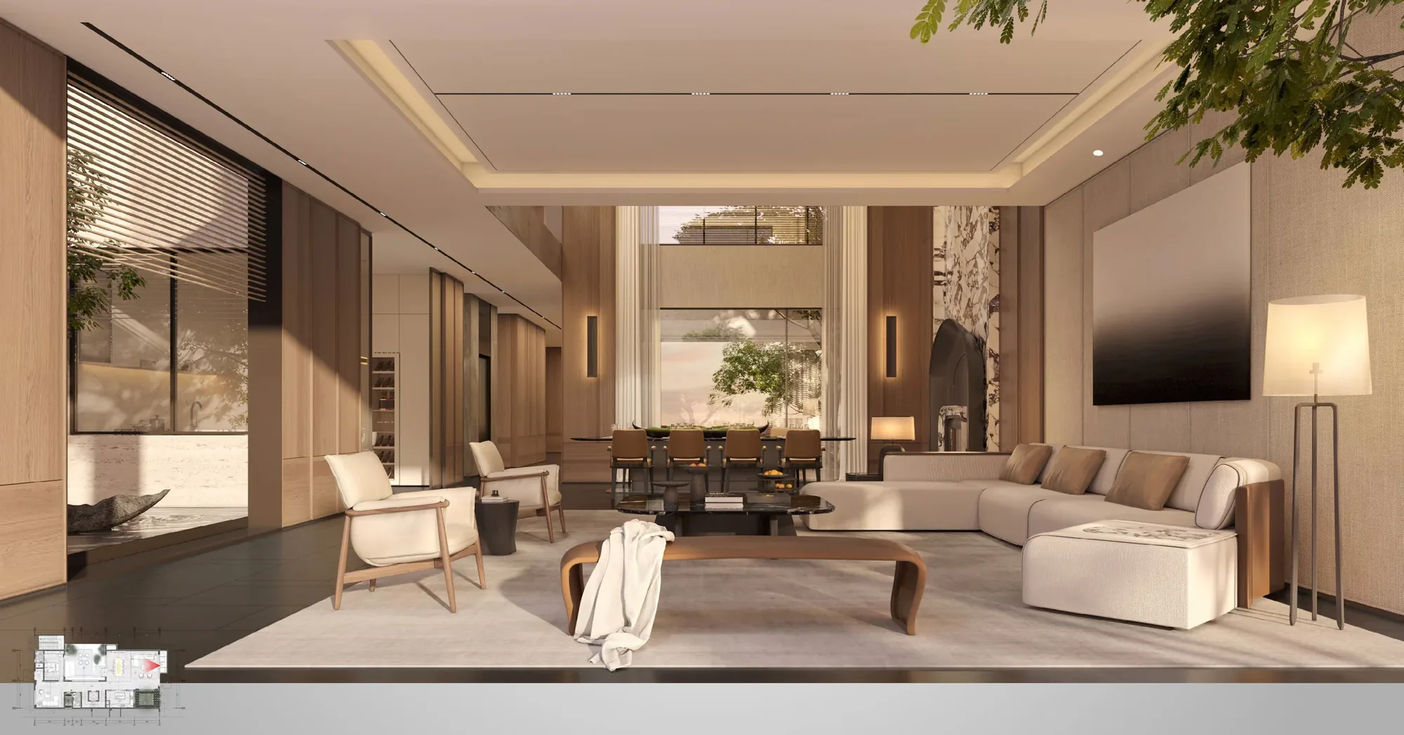 St Lazarus District Residence — Living Room